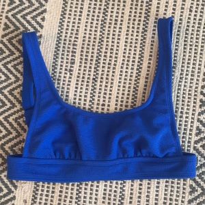Xhilaration Bikini Top Royal Blue